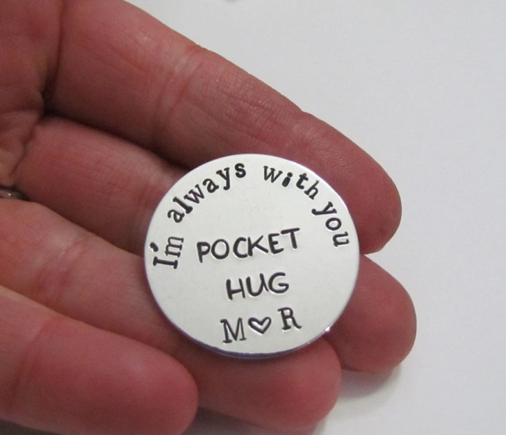 cute pocket hug love token best long distance relationship gifts for him