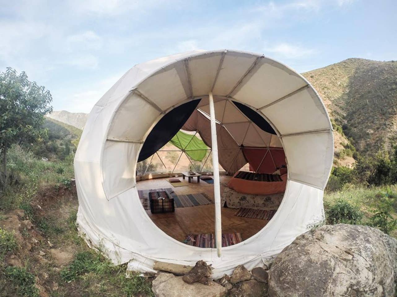 Geodome Airbnb in Chile