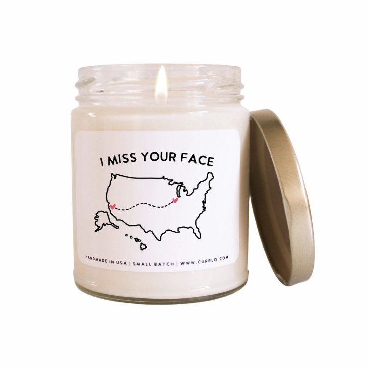 personalized funny scented candle best long distance relationship gifts for her