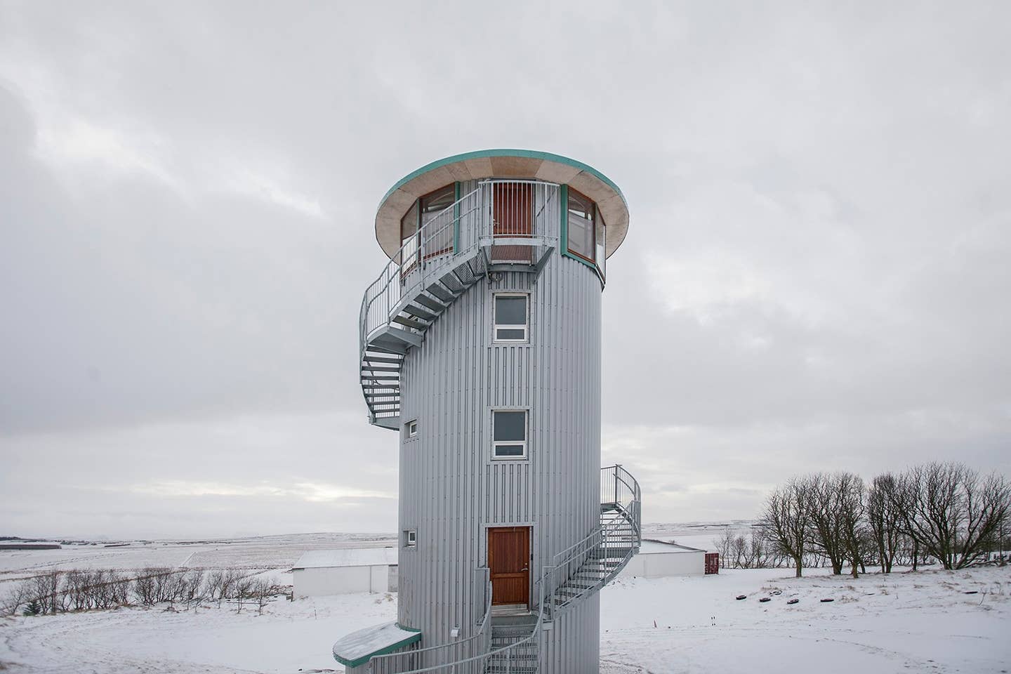 Finland Silo Tower Airbnb