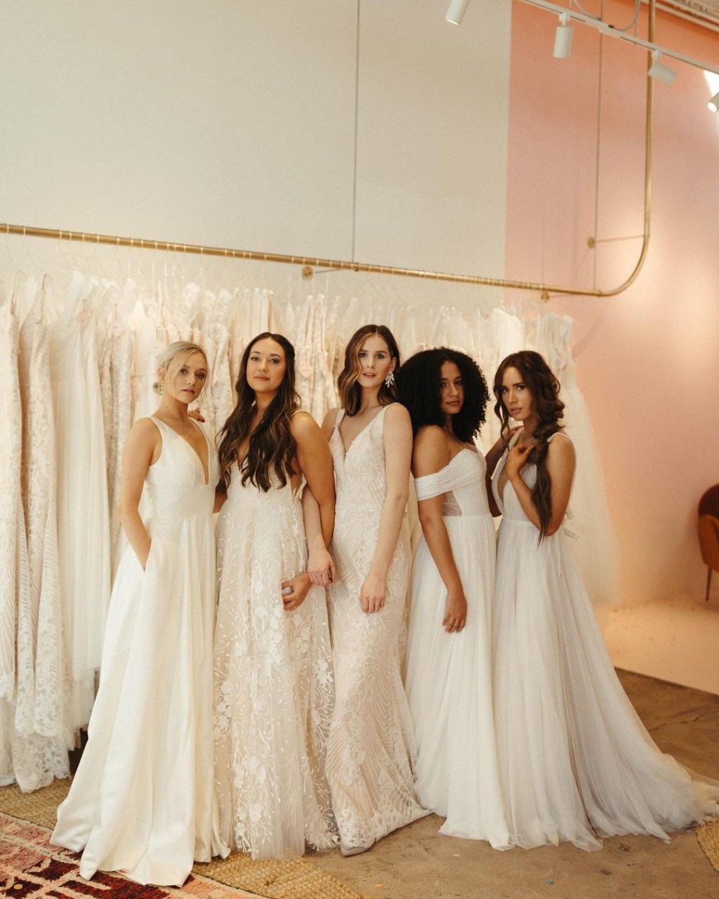 collection of wedding gowns from Vow'd